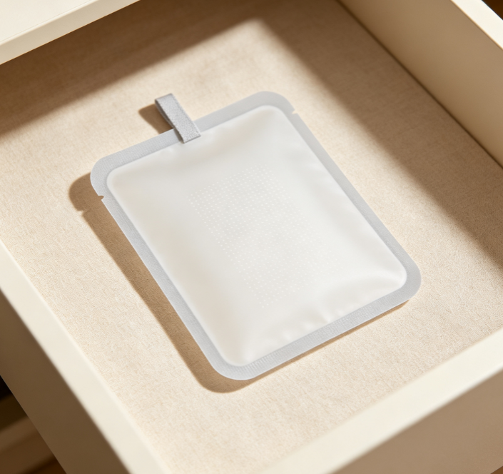 Matte Microporous White Hanging Sachet – Slow-Release Deodorizing Aromatherapy Bag for Drawers & Cabinets - Image 2