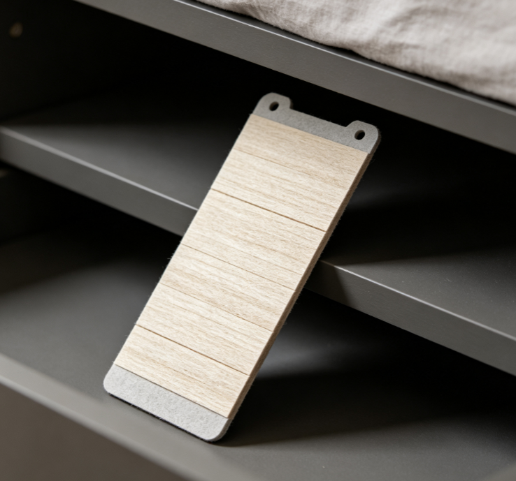 Rectangular Embossed Felt Sachet – Hanging Deodorizing Bag for Drawers and Shelves - Image 2