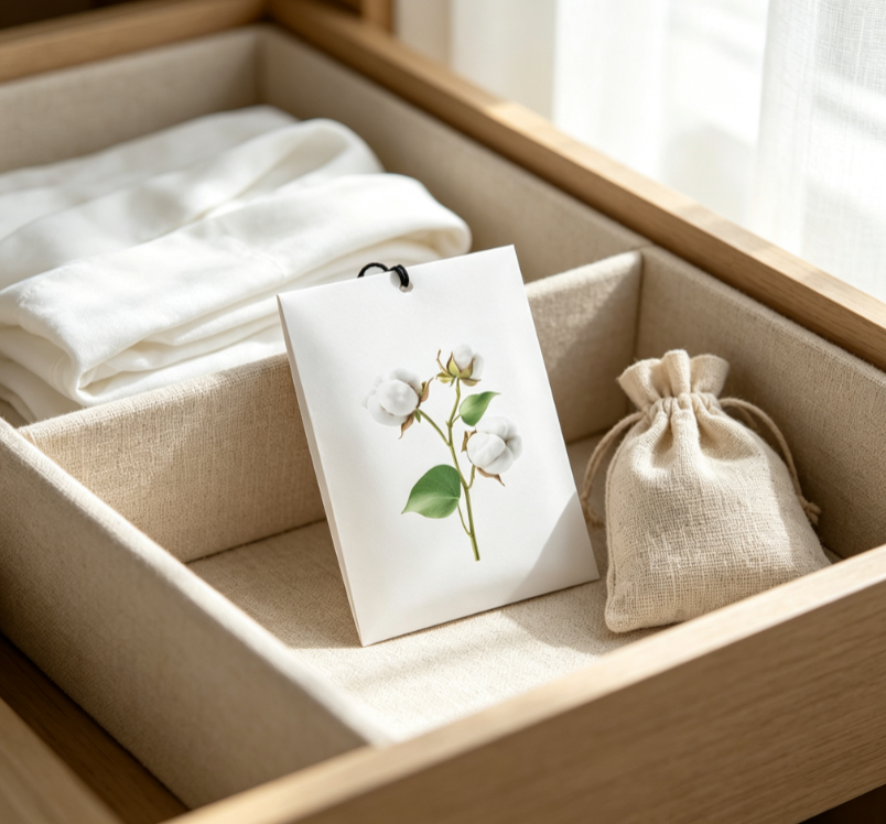 Minimalist Cotton Sachet - Image 2